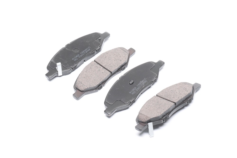 Колодки гальмівні передні дискові NISSAN MICRA 03-, NOTE, TIIDA 06-, лінійка CERAMIC