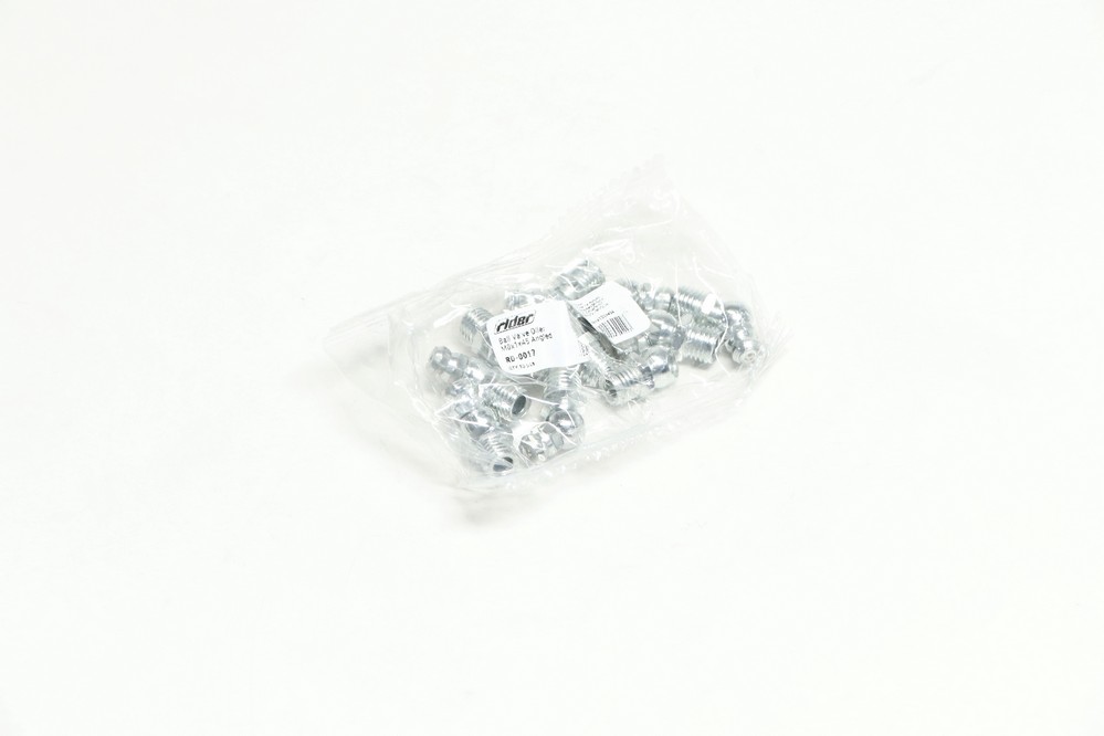 Прес-маслянка М8х1x45 кутова, 10 шт.